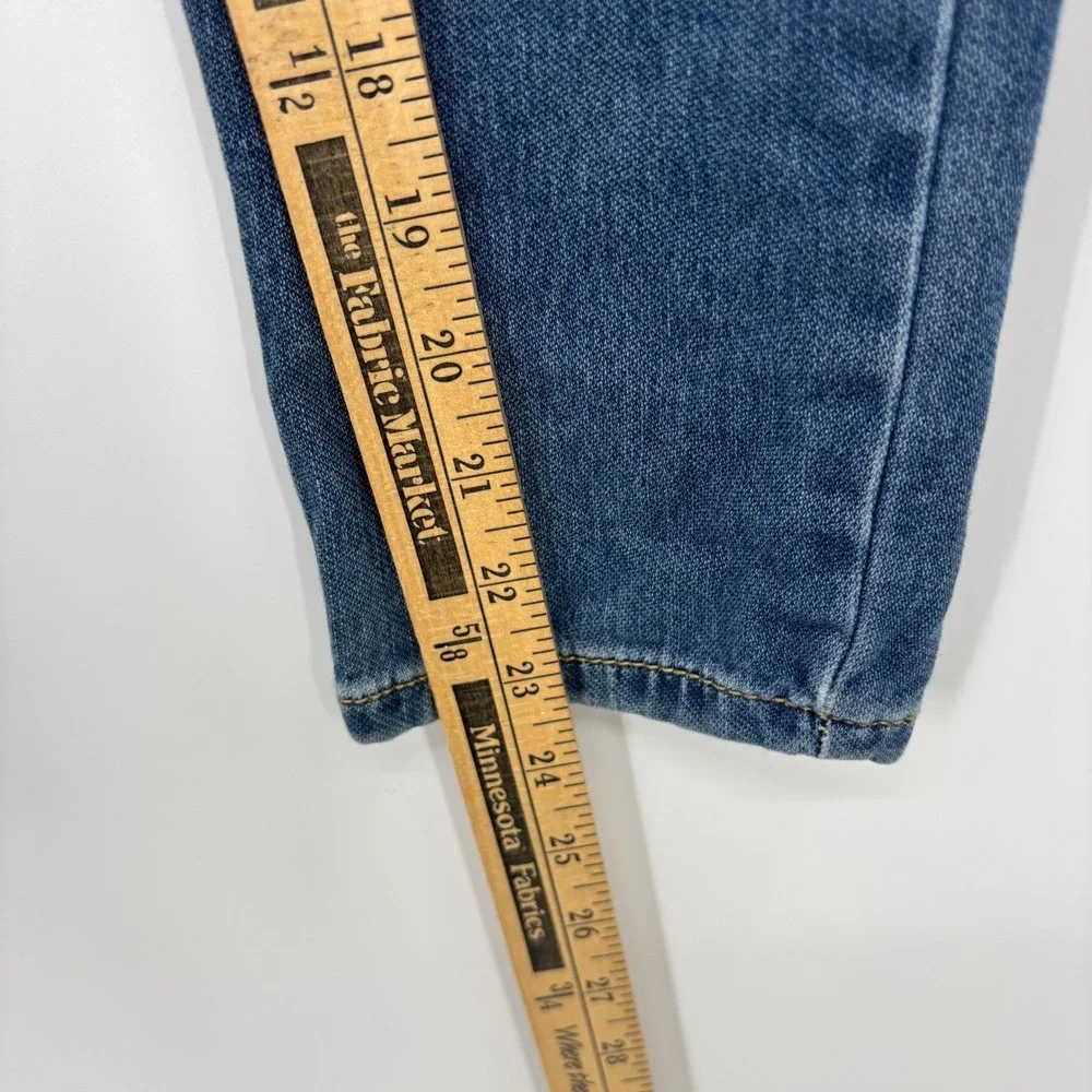 Cat & Jack Jeans Kids Size 10 Blue Stretch Medium Wash Denim Pants School Basic